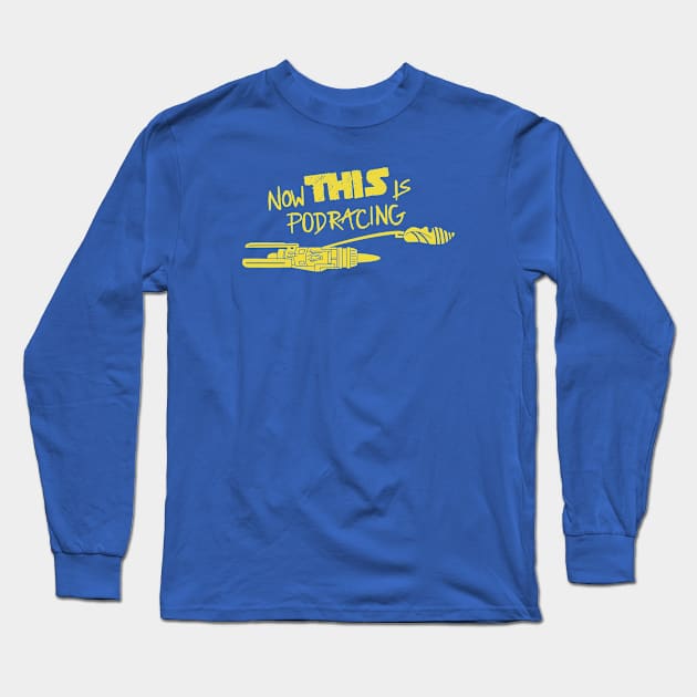 Now THIS is racing Long Sleeve T-Shirt by ZachWhoDrawsStuff